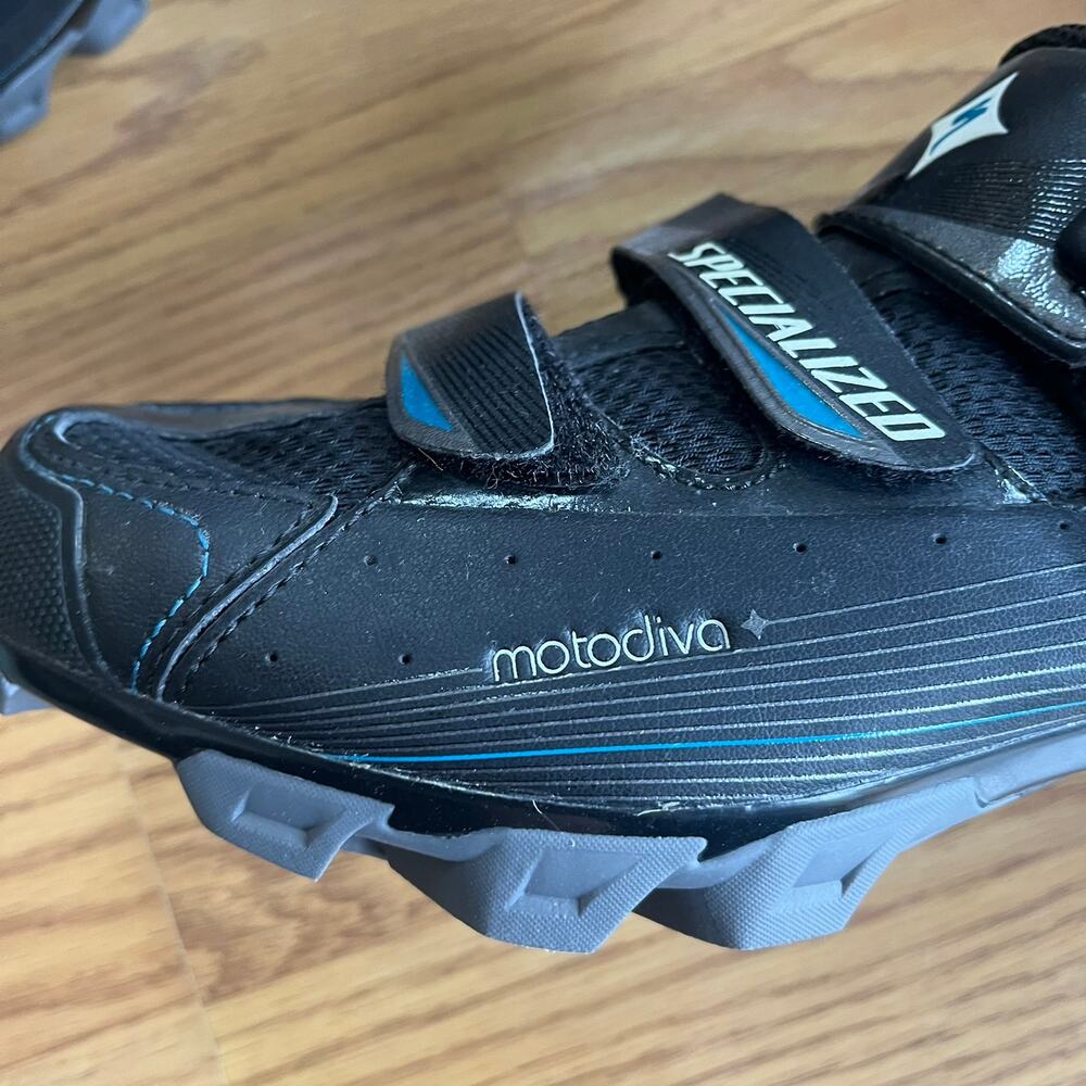 Specialized Motodiva Mountainbike Women Shoes Black Size 7.5 US - Picture 2 of 11